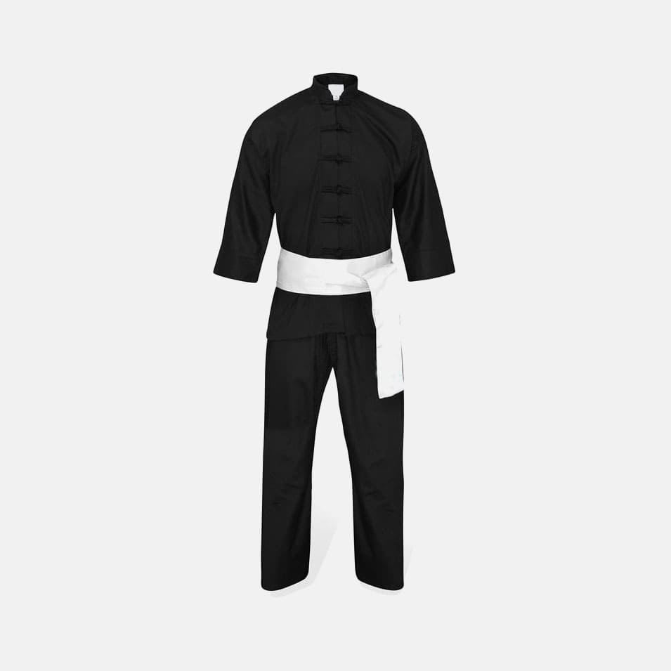 00197-min-min White Sash Karate Uniforms - Image 1