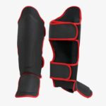 Adult Black PU Shin Protectors