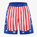 America Flag Sublimated Print Boxing Shorts