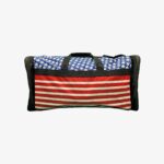 American Flag Design Large Equipment Bag