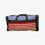 American Flag Design Large Equipment Bag - Image 4
