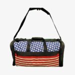 American Flag Design Large Equipment Bag - Image 2